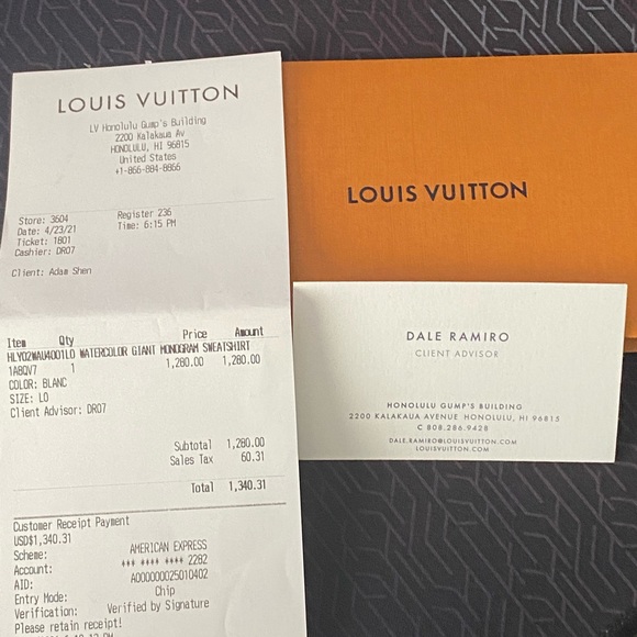 Louis Vuitton Watercolor Giant Monogram 